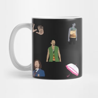 Seance sticker set Mug